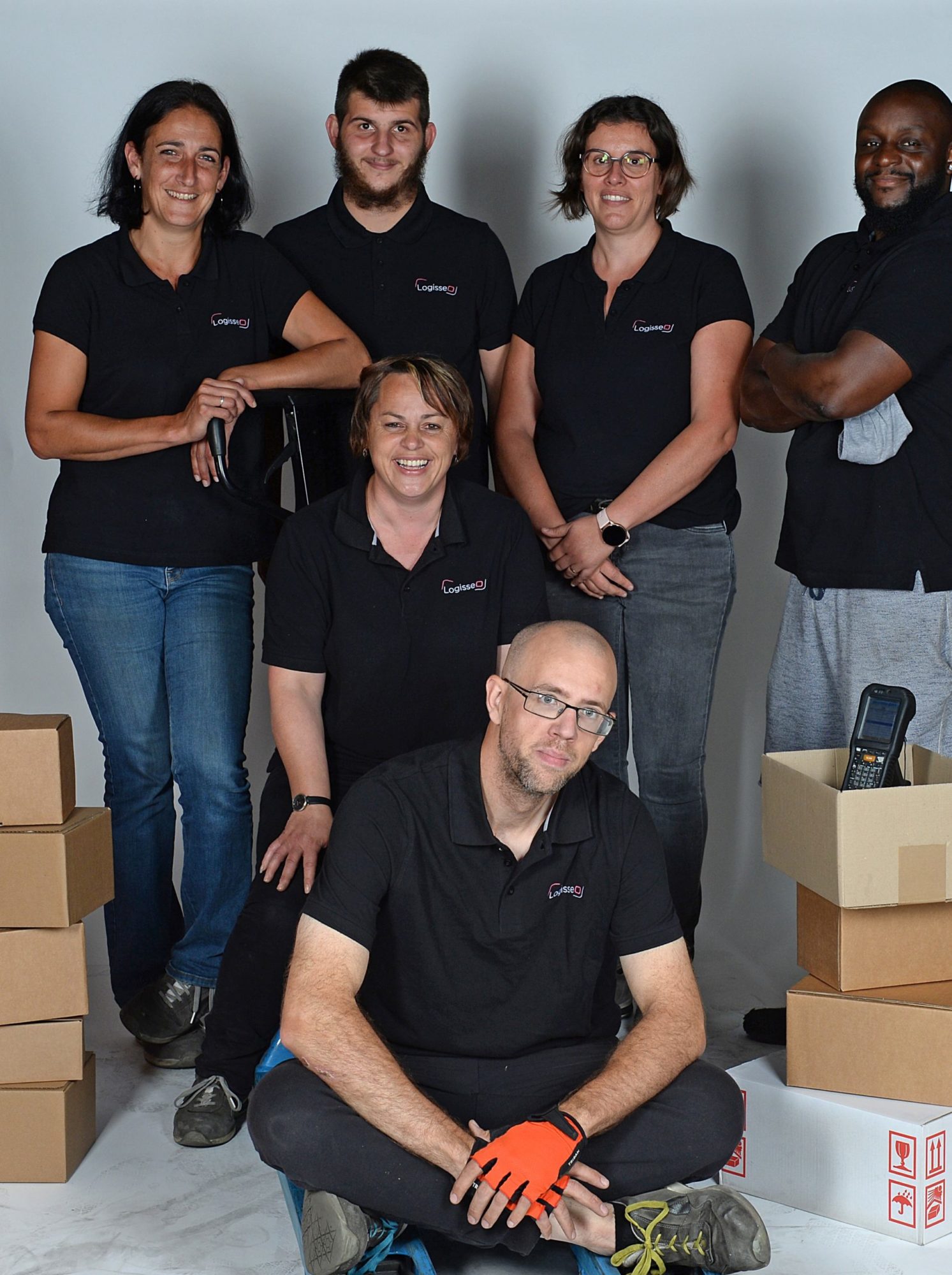 Equipe réception Logisseo Angers