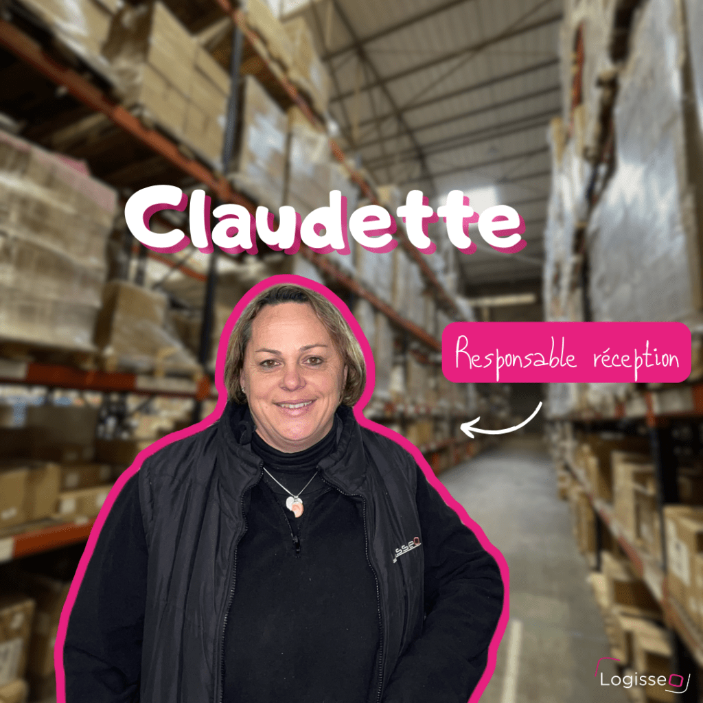 Claudette, responsable réception